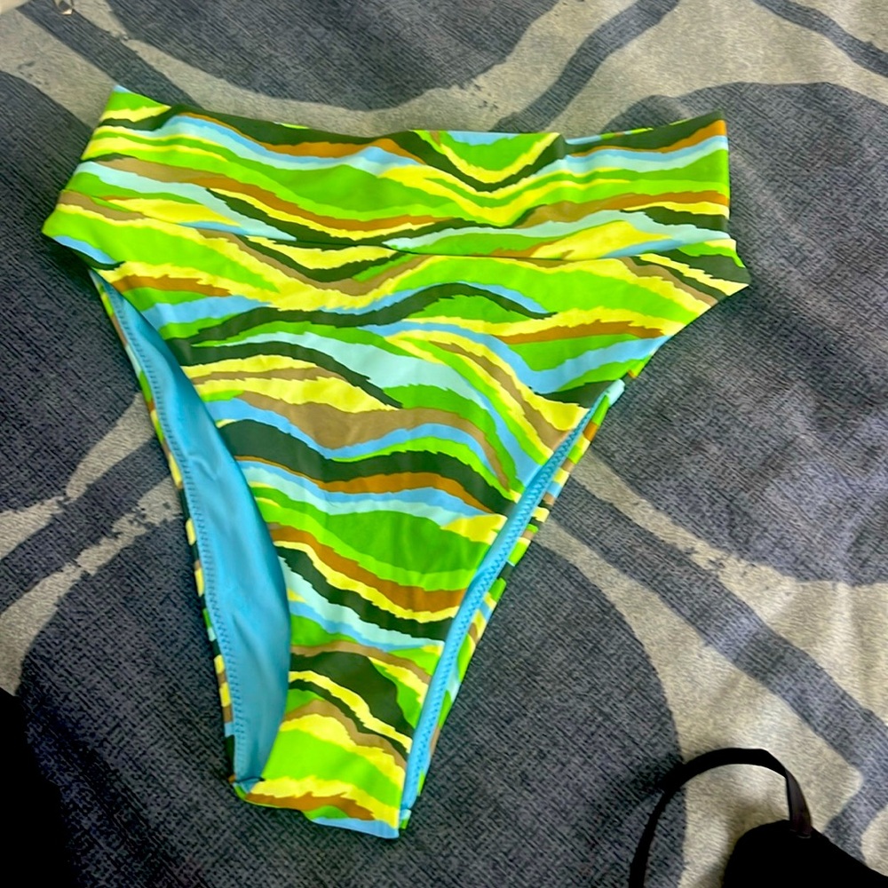 Earlier high rise cheeky bikini bottom NEW